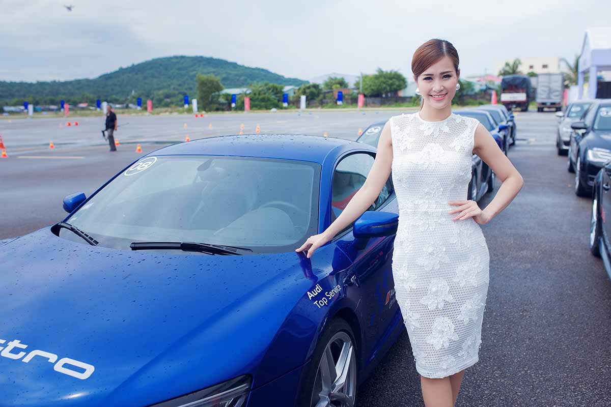 Ca sĩ Đông Nhi, Đại diện thương hiệu cho Audi A3 Sportback 