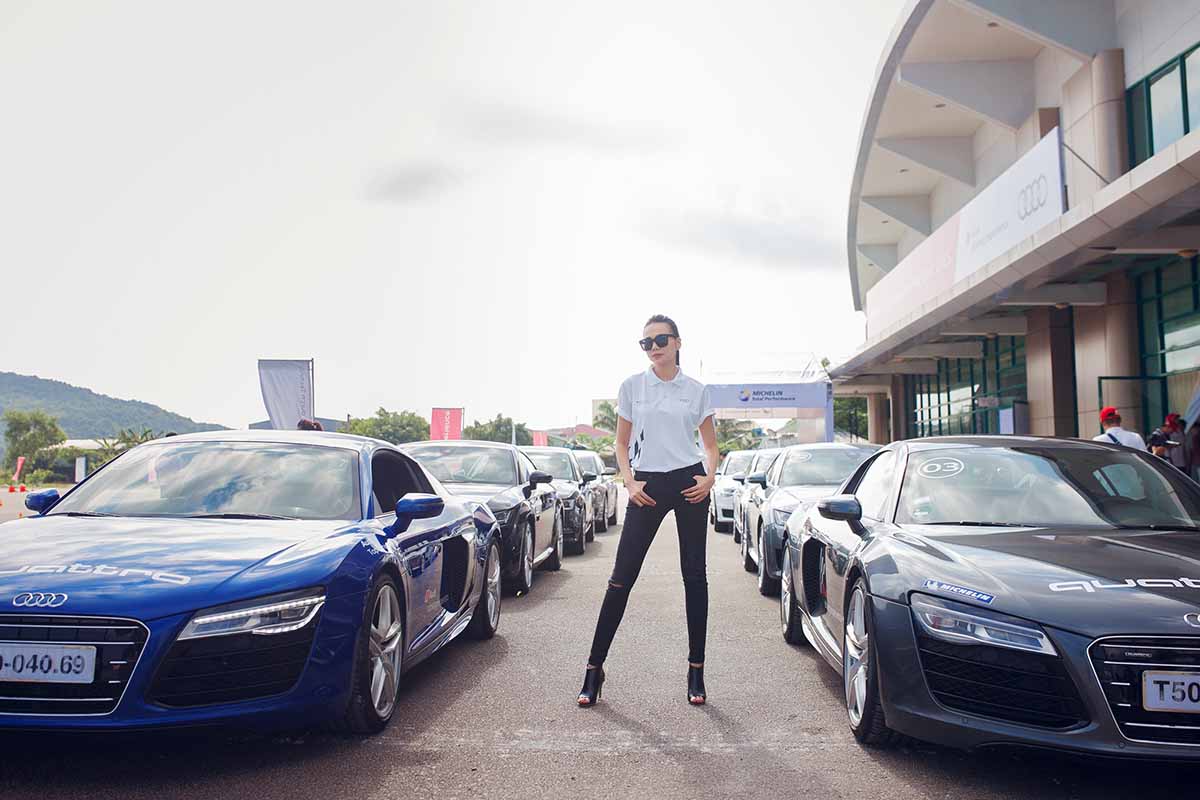 Thanh Hằng - Đại sứ thương hiệu Audi A6 mới tại Chương trình Trải nghiệm Audi 2015 tại Phú Quốc