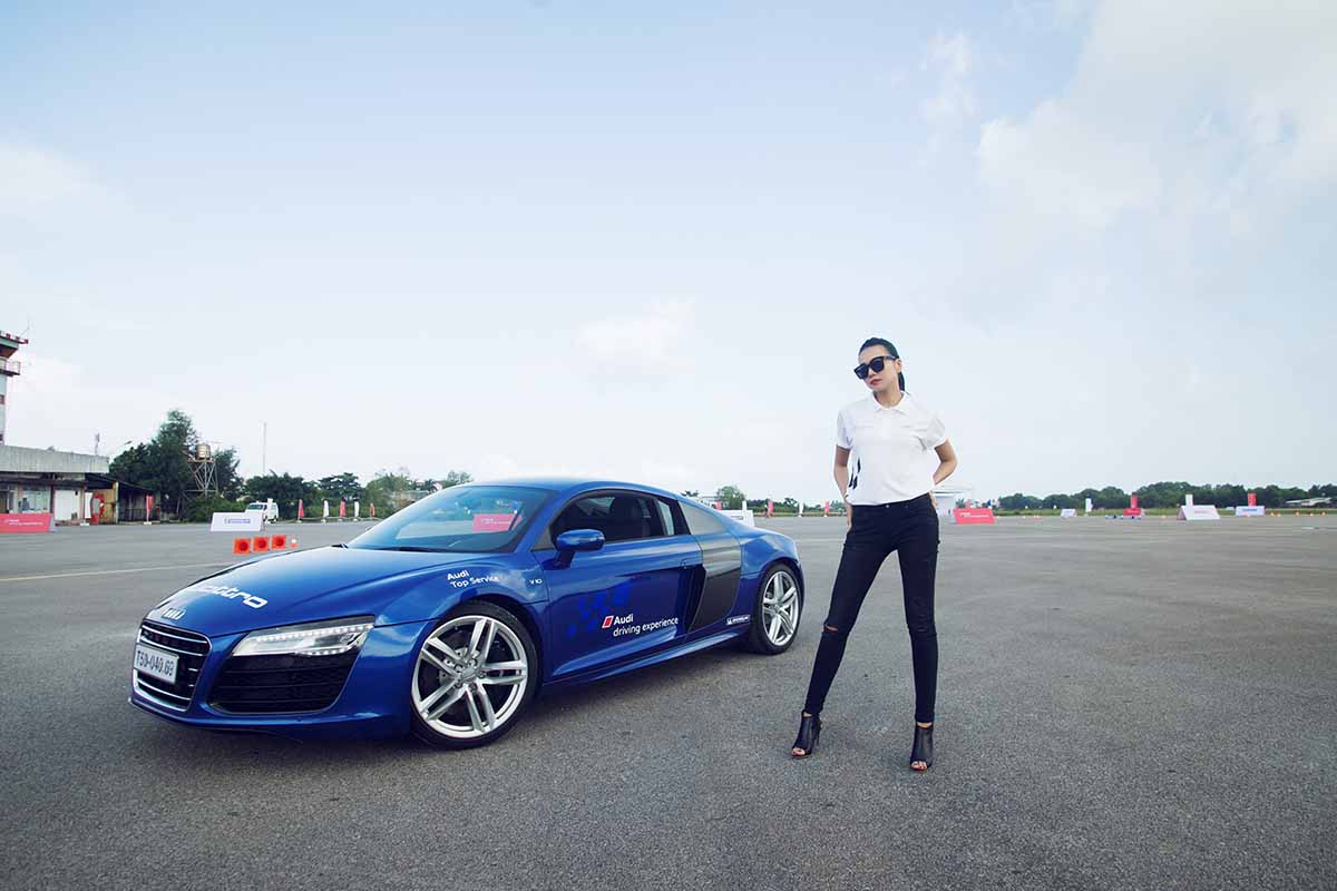 Thanh Hằng - Đại sứ thương hiệu Audi A6 mới tại Chương trình Trải nghiệm Audi 2015 tại Phú Quốc