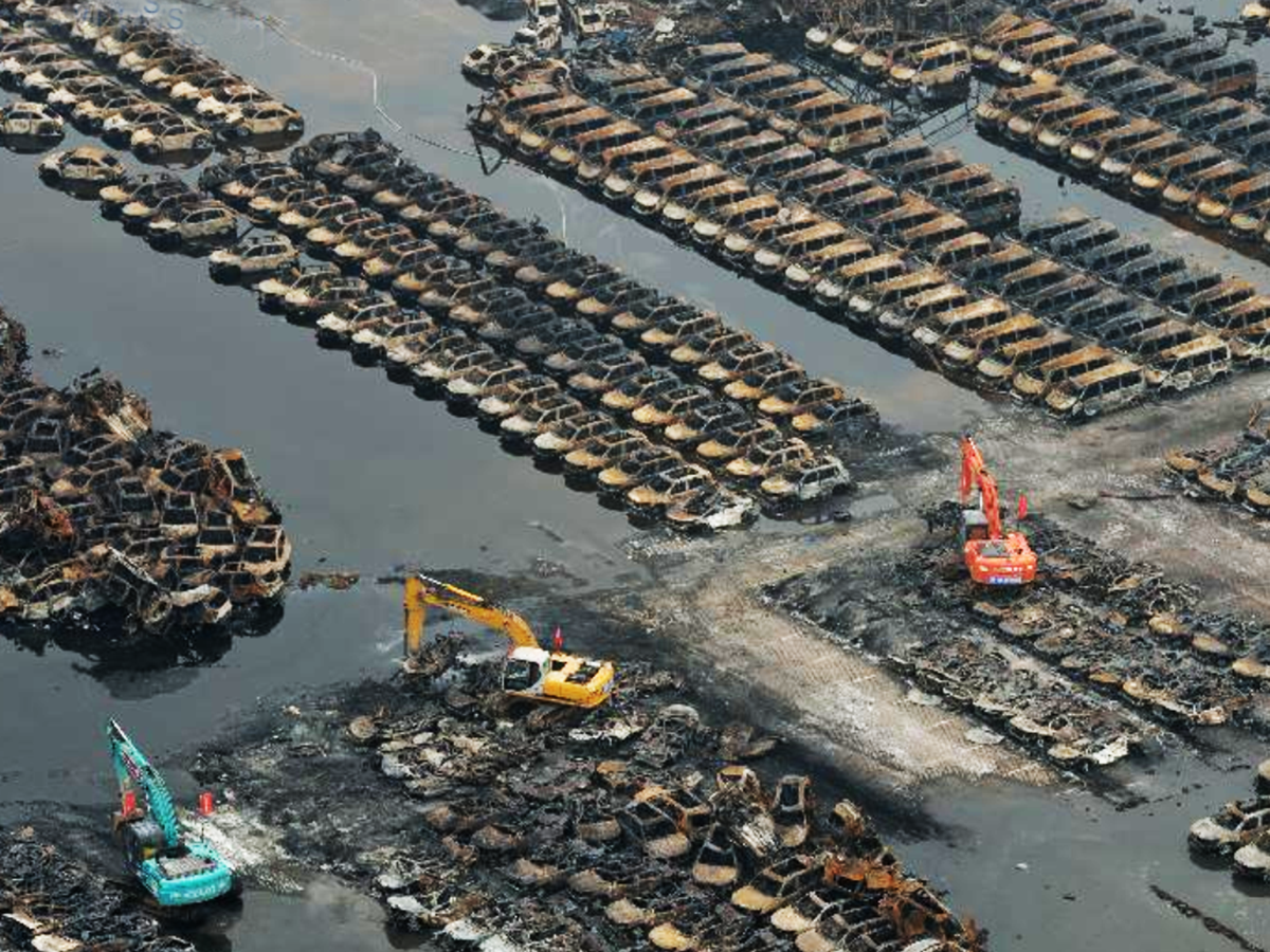 Các hãng xe bị thiệt hại tại Vụ nổ thành phố cảng Thiên tân Các hãng xe bị thiệt hại tại Vụ nổ thành phố cảng Thiên tân