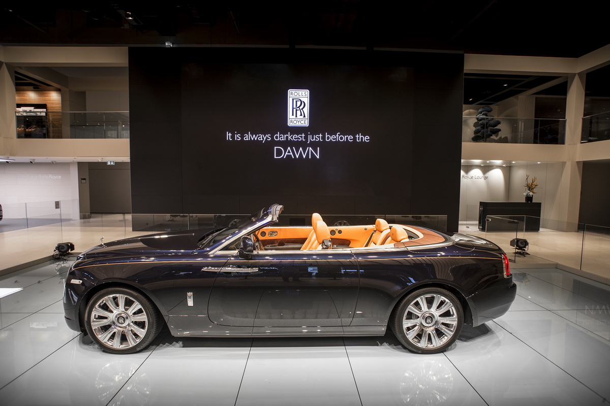 Rolls-Royce Dawn ra mắt tại Frankfurt Motor Show 2015