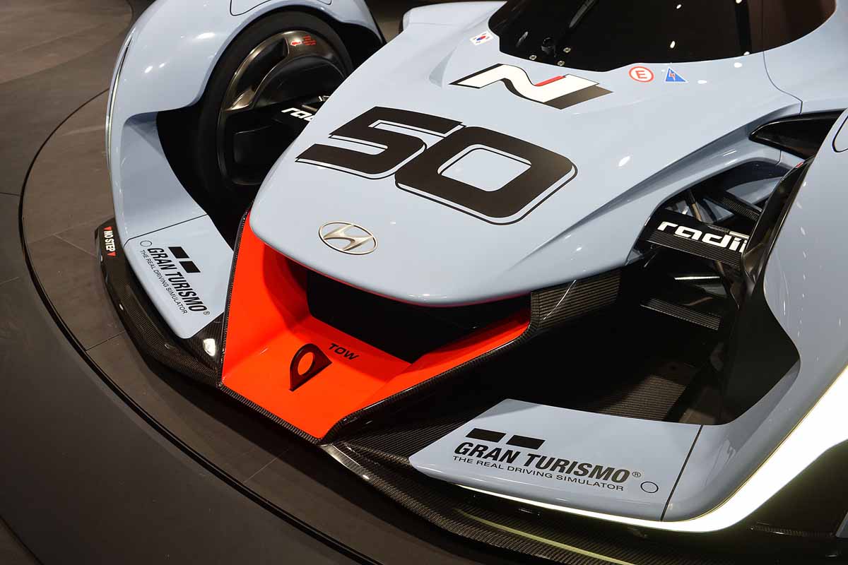 Sieu xe Hyundai n 2025 vision gran turismo ra mat frankfurt motor show 2015