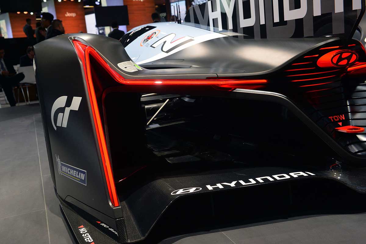 Sieu xe Hyundai n 2025 vision gran turismo ra mat frankfurt motor show 2015