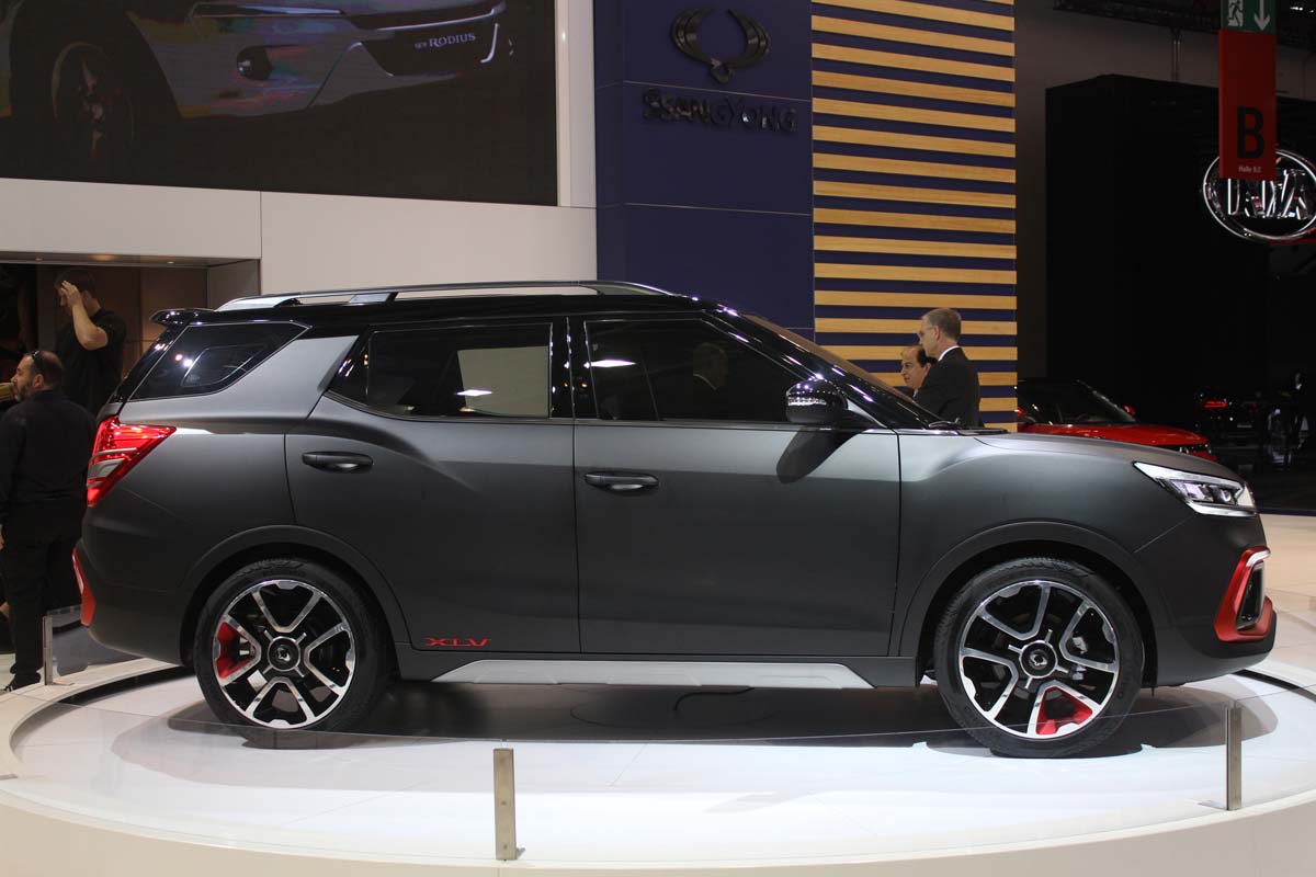 SsangYong Air Concept ra mắt tại Frankfurt Motor Show