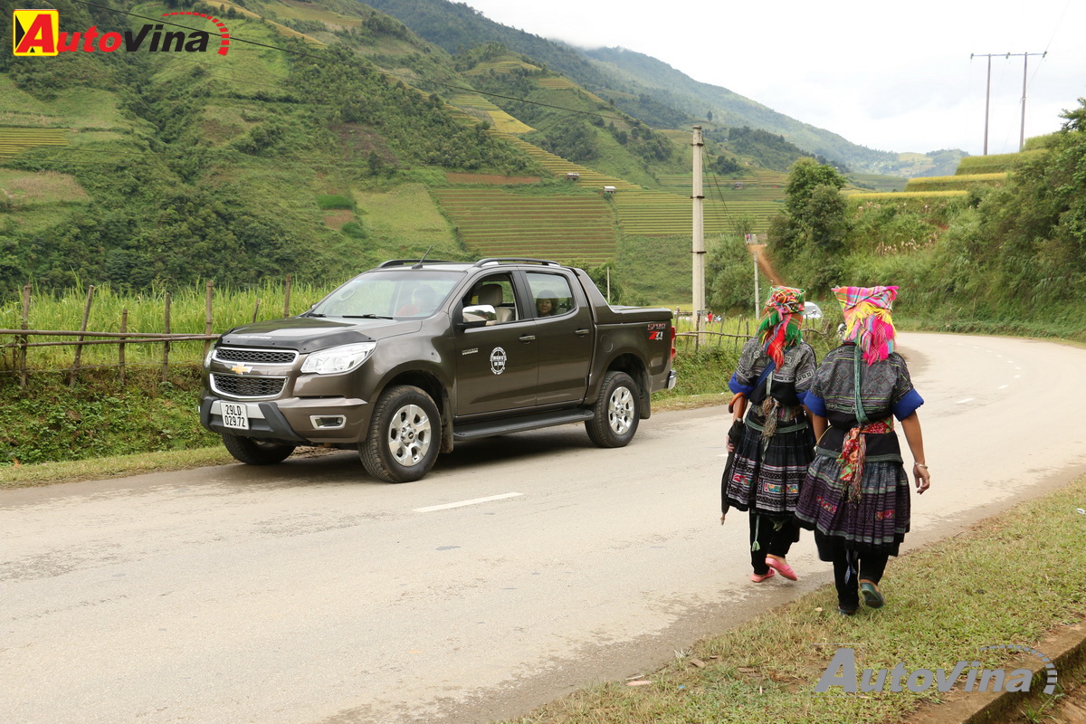 Khám phá Mù Cang Chải cùng Chevrolet Colorado 2015