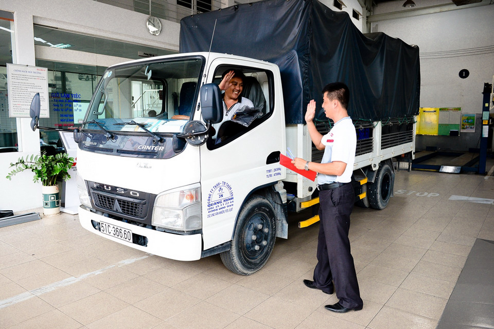 FUSO bổ sung dịch vụ chăm sóc khách hàng tại Việt Nam FUSO bổ sung dịch vụ chăm sóc khách hàng tại Việt Nam