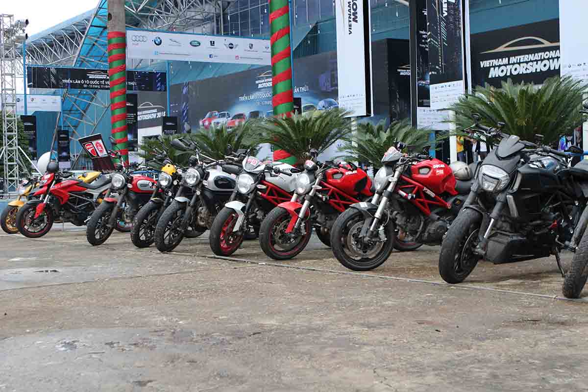 Dàn xe Ducati tụ hội tại VIMS 2015 Dàn xe Ducati tụ hội tại VIMS 2015