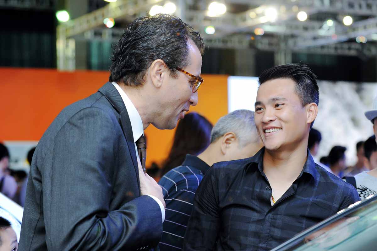 Album Công Vinh xuất hiện tại VIMS 2015