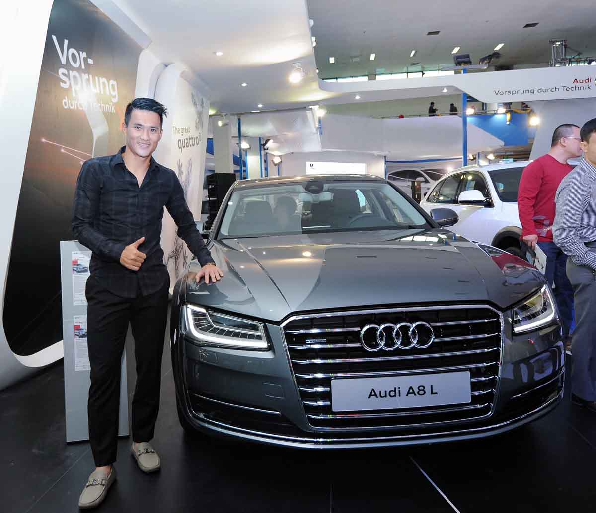 Album Công Vinh xuất hiện tại VIMS 2015