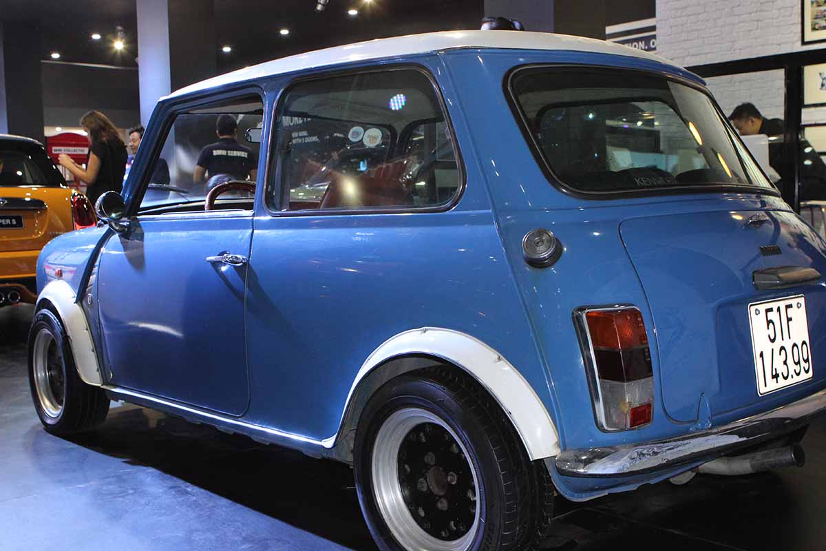 xe MINI cổ Mark II tại VIMS 2015 xe MINI cổ Mark II tại VIMS 2015