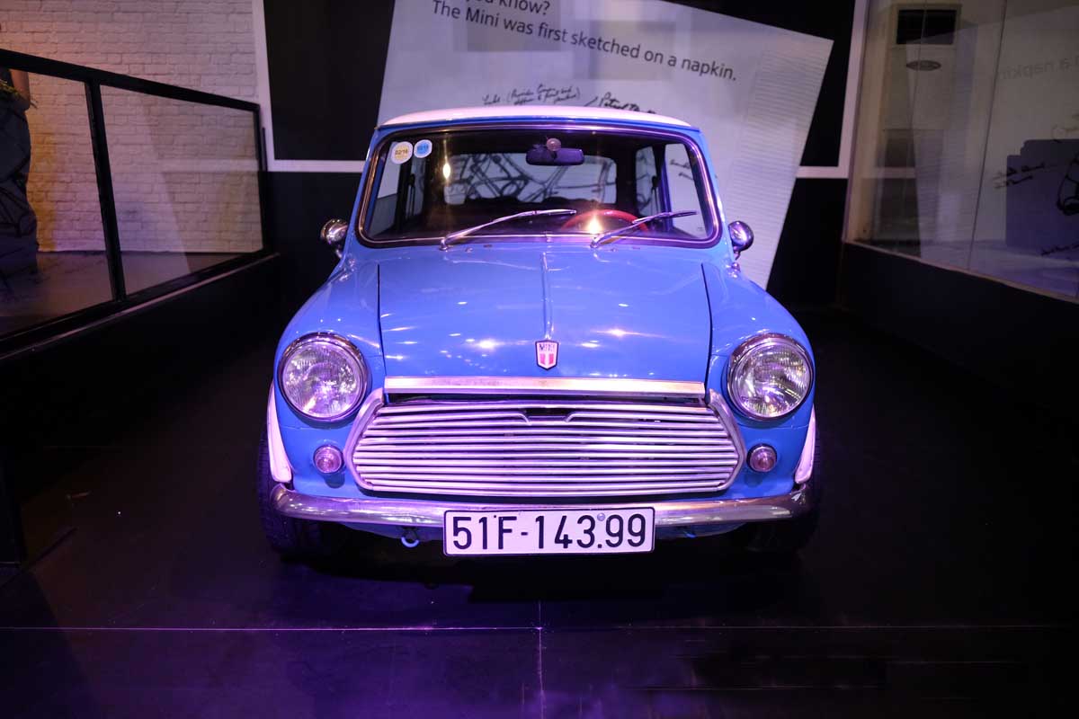 xe MINI cổ Mark II tại VIMS 2015 xe MINI cổ Mark II tại VIMS 2015