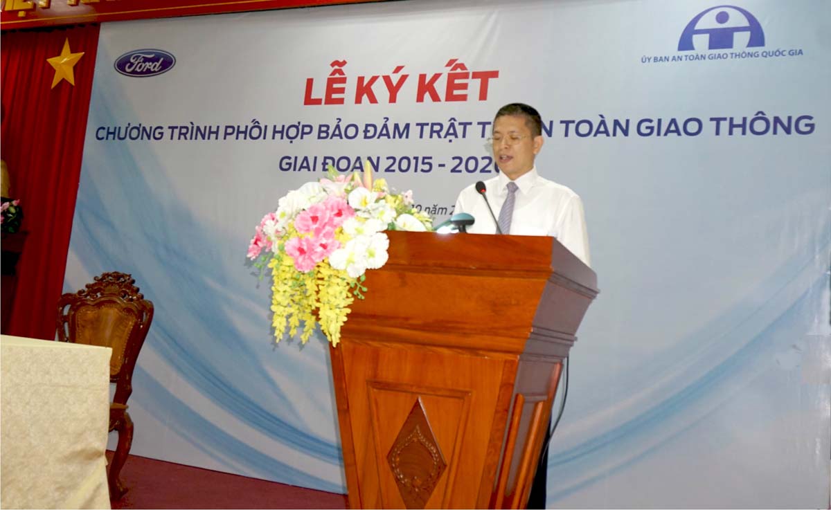 Ford trở thành đối tác chiến lược của UB ATGT QG Ford trở thành đối tác chiến lược của UB ATGT QG