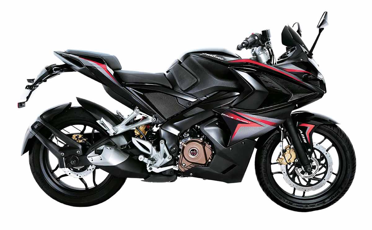 xe mô tô giá rẻ Bajaj Pulsar RS200 Demon Black 2016 ra mắt