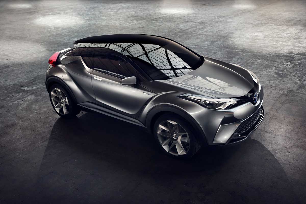 Toyota C-HR lên kế hoạch ra mắt bản sản xuất