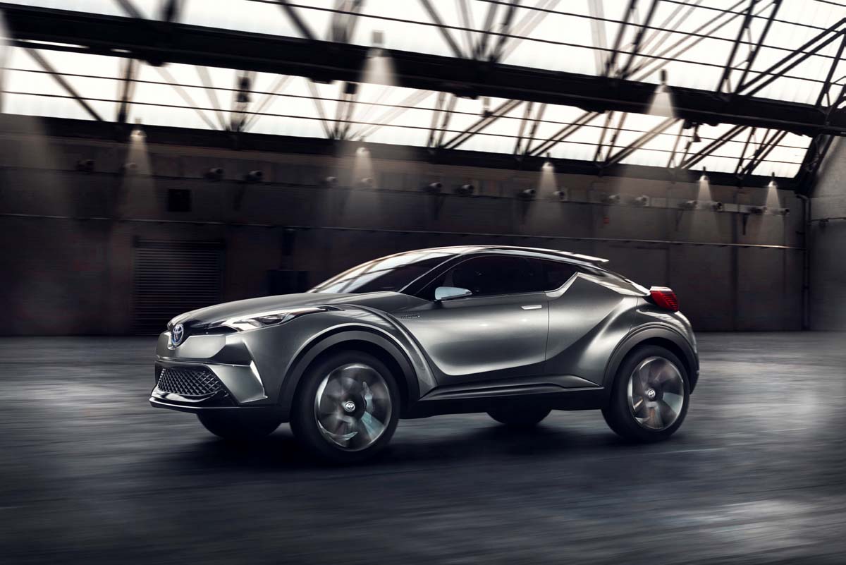 Toyota C-HR lên kế hoạch ra mắt bản sản xuất