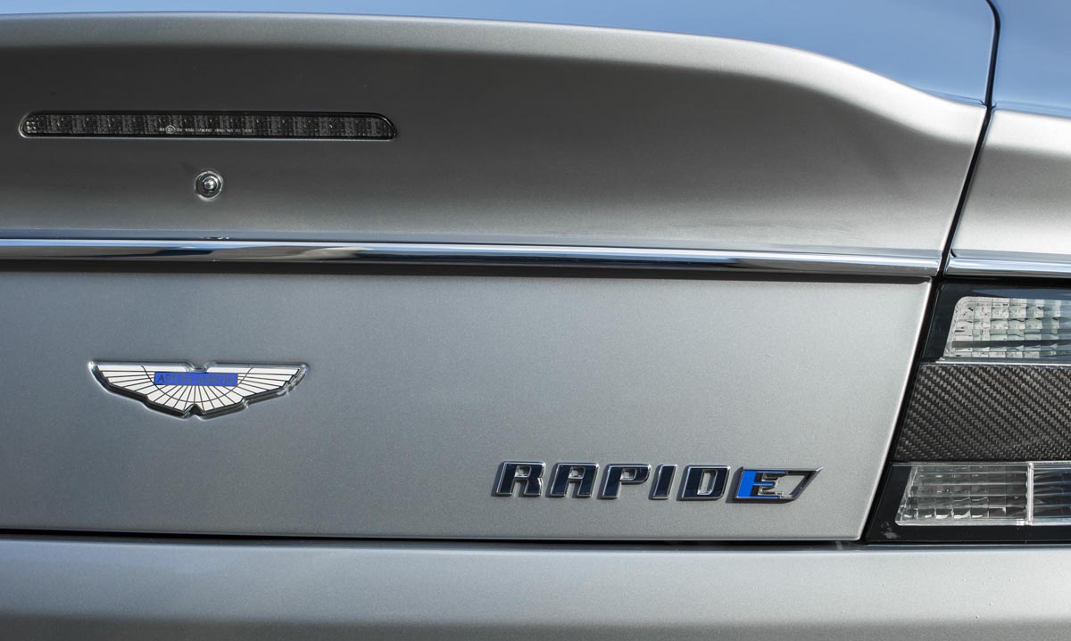 Aston Martin RapidE concept hé lộ hình ảnh Aston Martin RapidE concept hé lộ hình ảnh