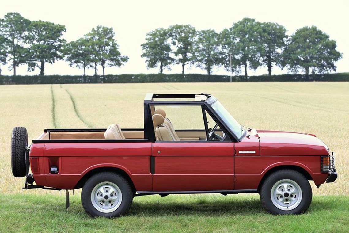 xe cổ range rover mui trần đời 1973 xe cổ range rover mui trần đời 1973