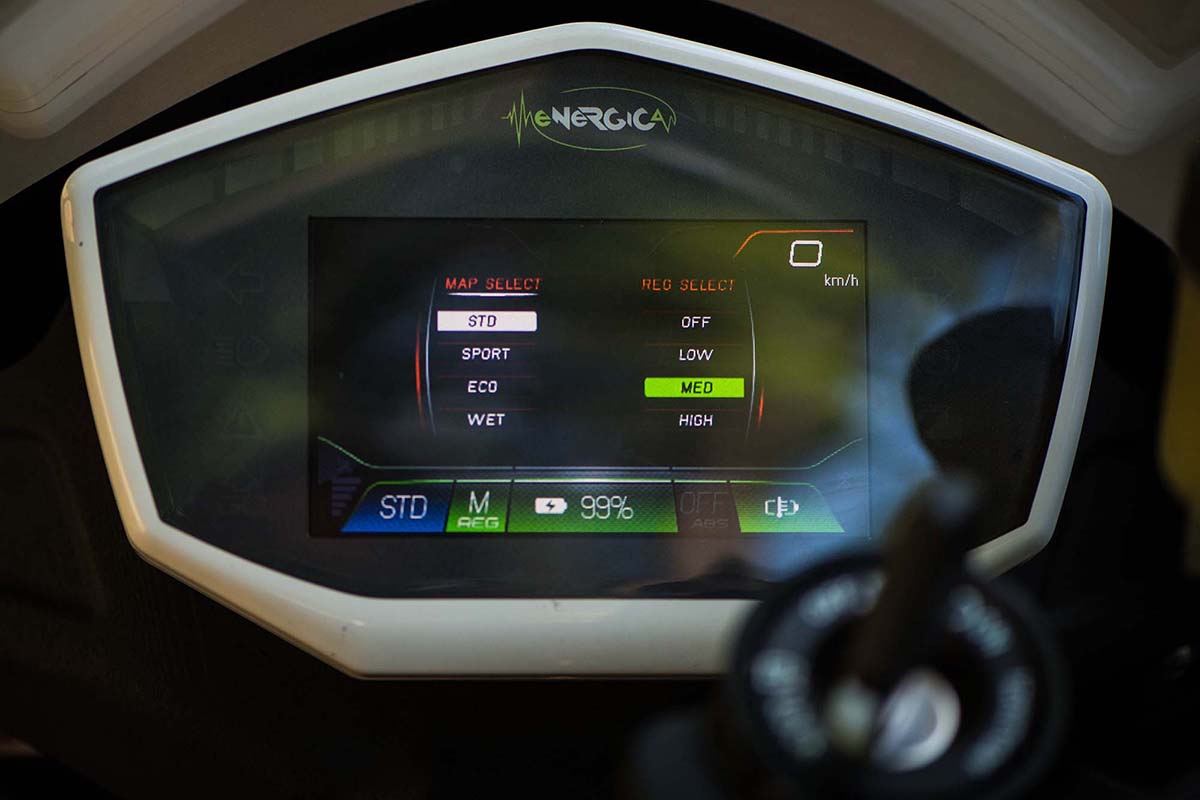 siêu mô tô điện Energica Ergo