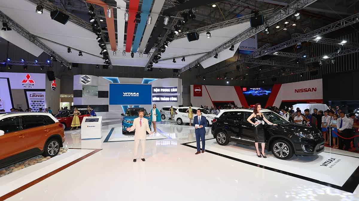 Gian hàng Suzuki tại VMS 2015 Gian hàng Suzuki tại VMS 2015