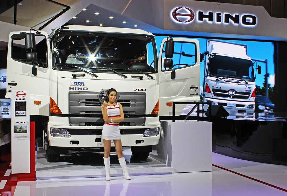 Gian hàng của HINO tại VMS 2015 Gian hàng của HINO tại VMS 2015