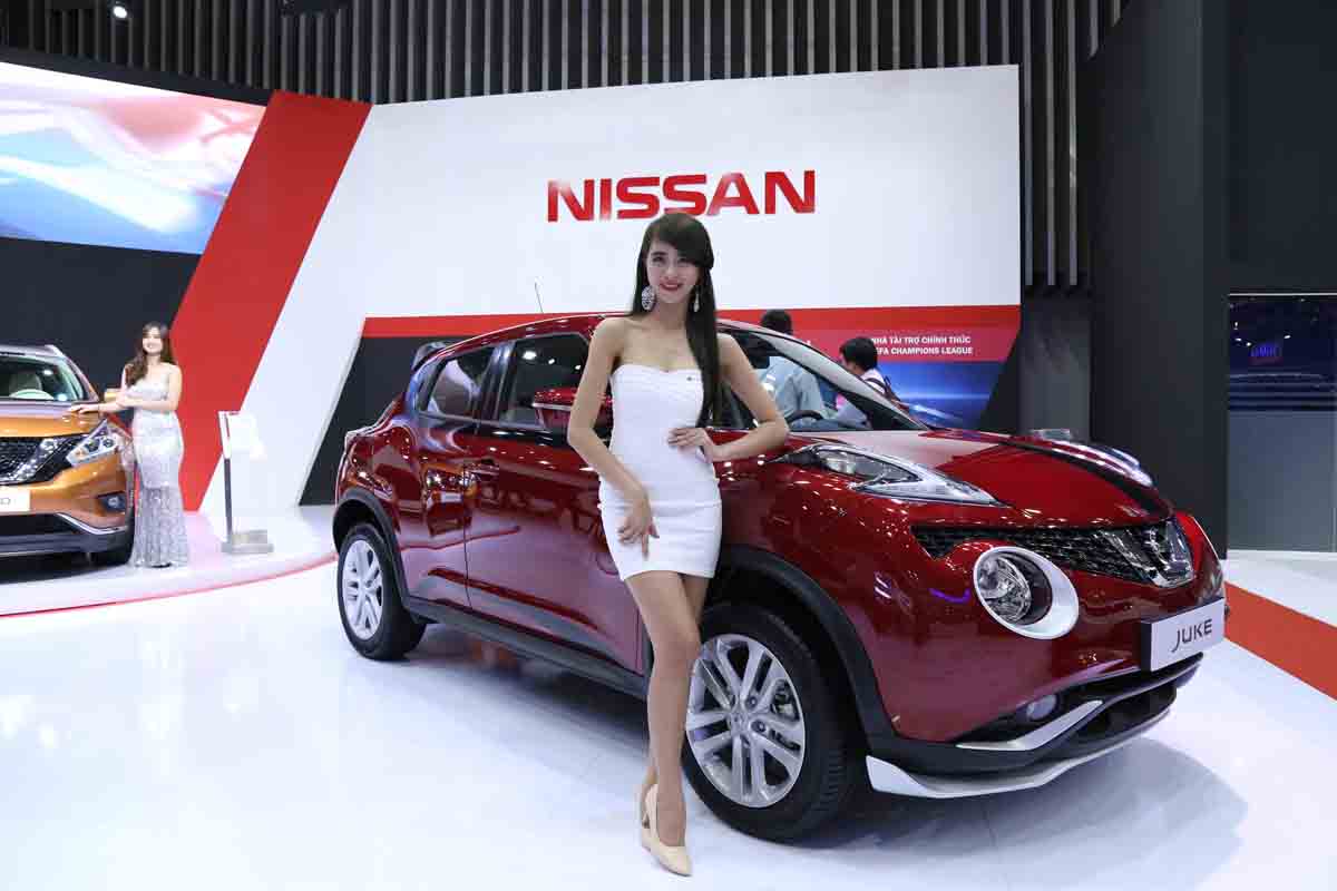 Gian hàng Nissan tại VMS 2015