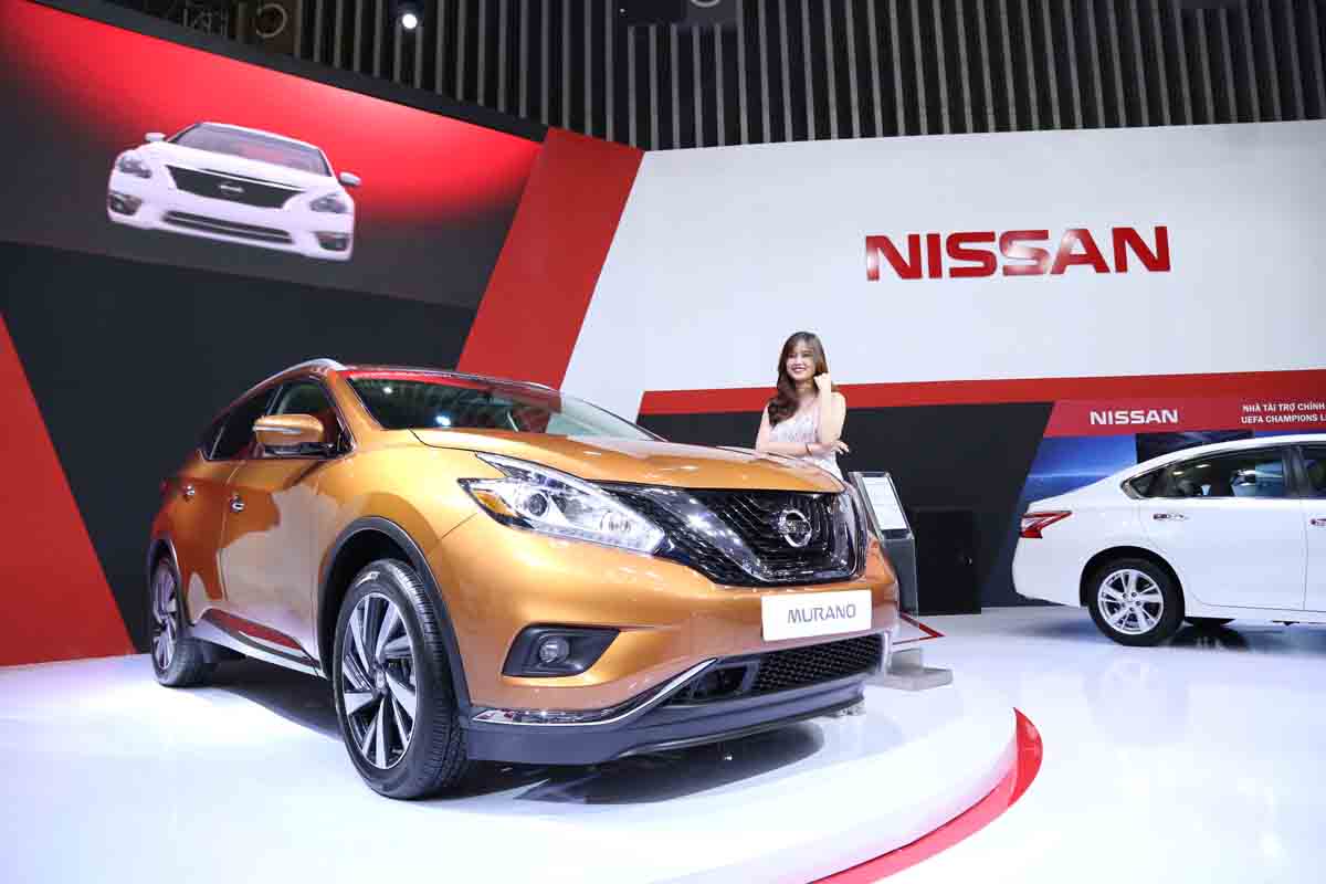 Gian hàng Nissan tại VMS 2015