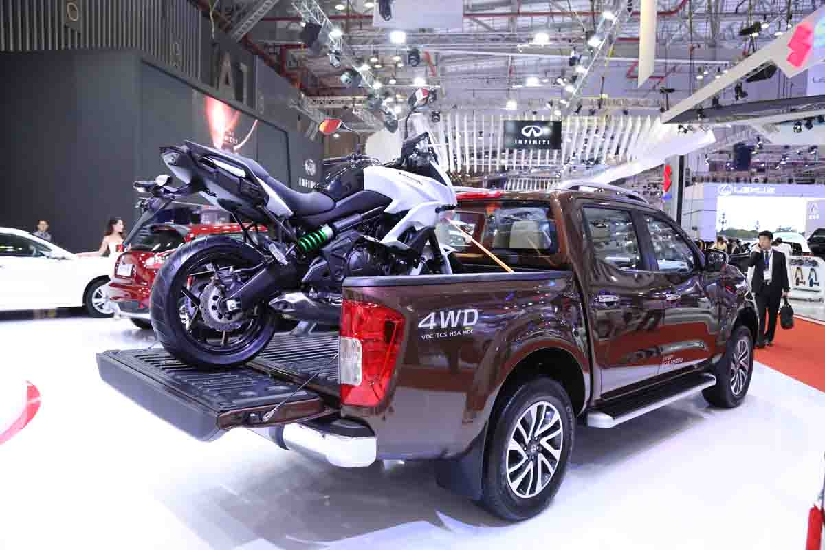 Gian hàng Nissan tại VMS 2015