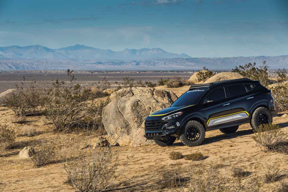 Hyundai Tucson độ tại sema 2015