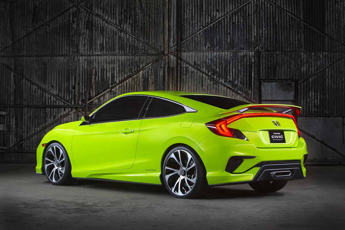 Honda Civic Coupe 2016 ra mắt