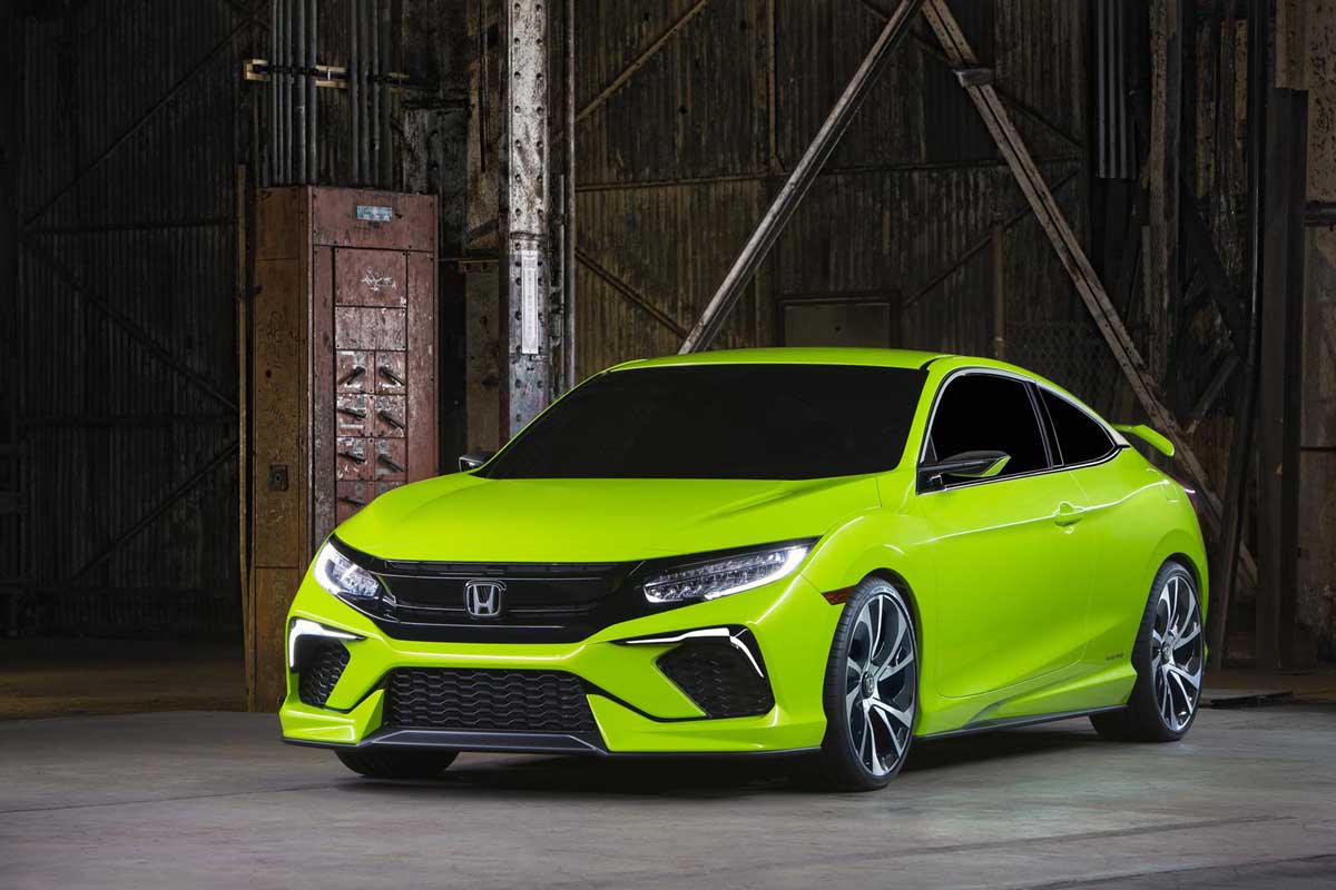 Honda Civic Coupe 2016 ra mắt