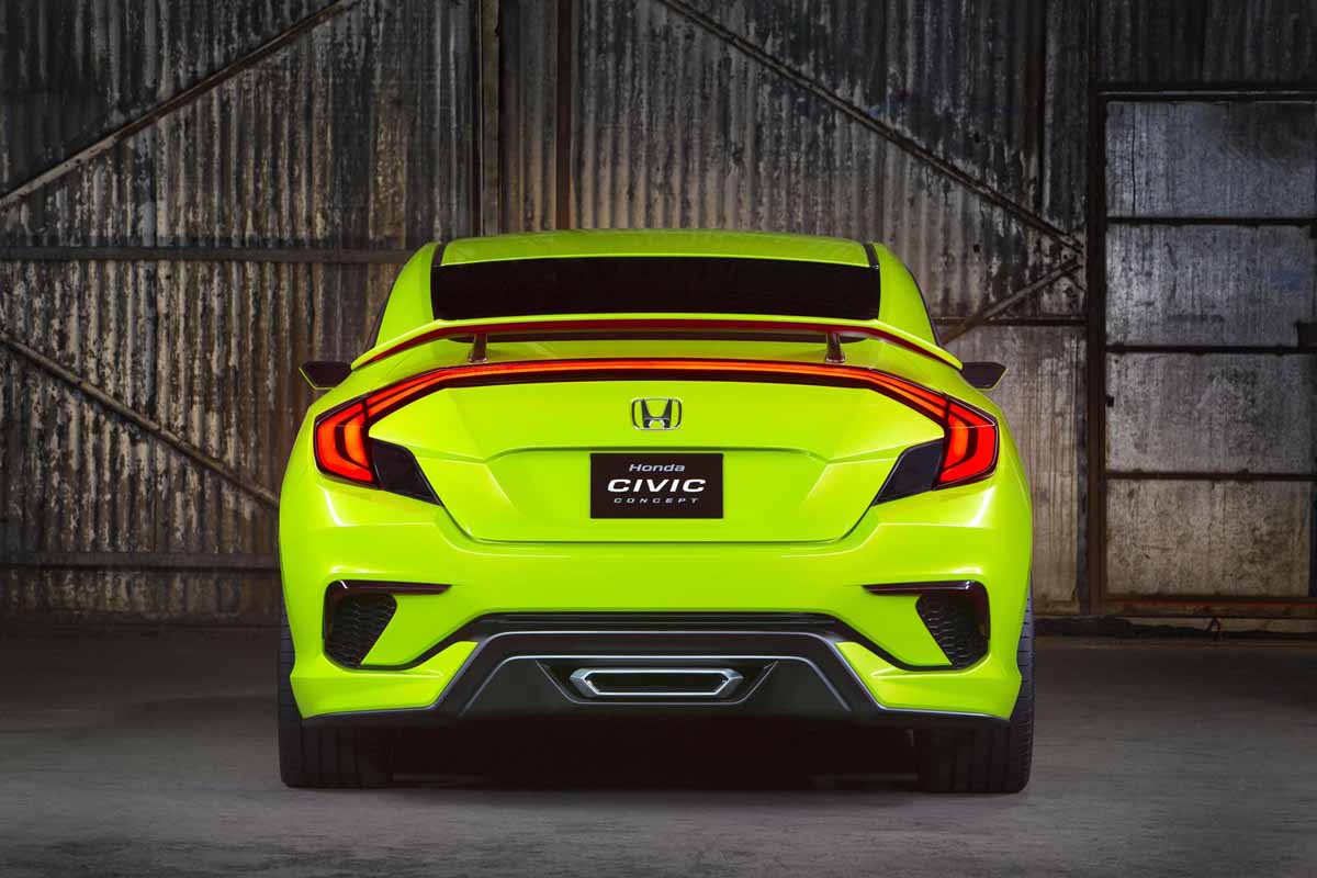 Honda Civic Coupe 2016 ra mắt