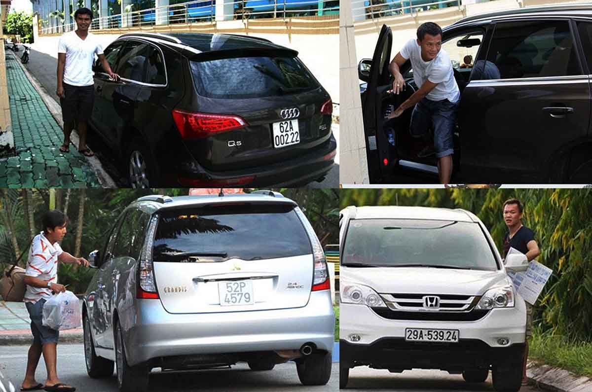 Thú chơi xe ô tô của cầu thủ Việt Nam