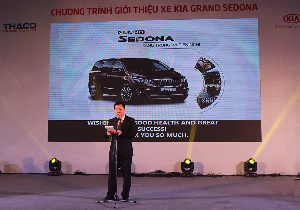 Lễ ra mắt Kia Sedona CKD tại Hà Nội Lễ ra mắt Kia Sedona CKD tại Hà Nội