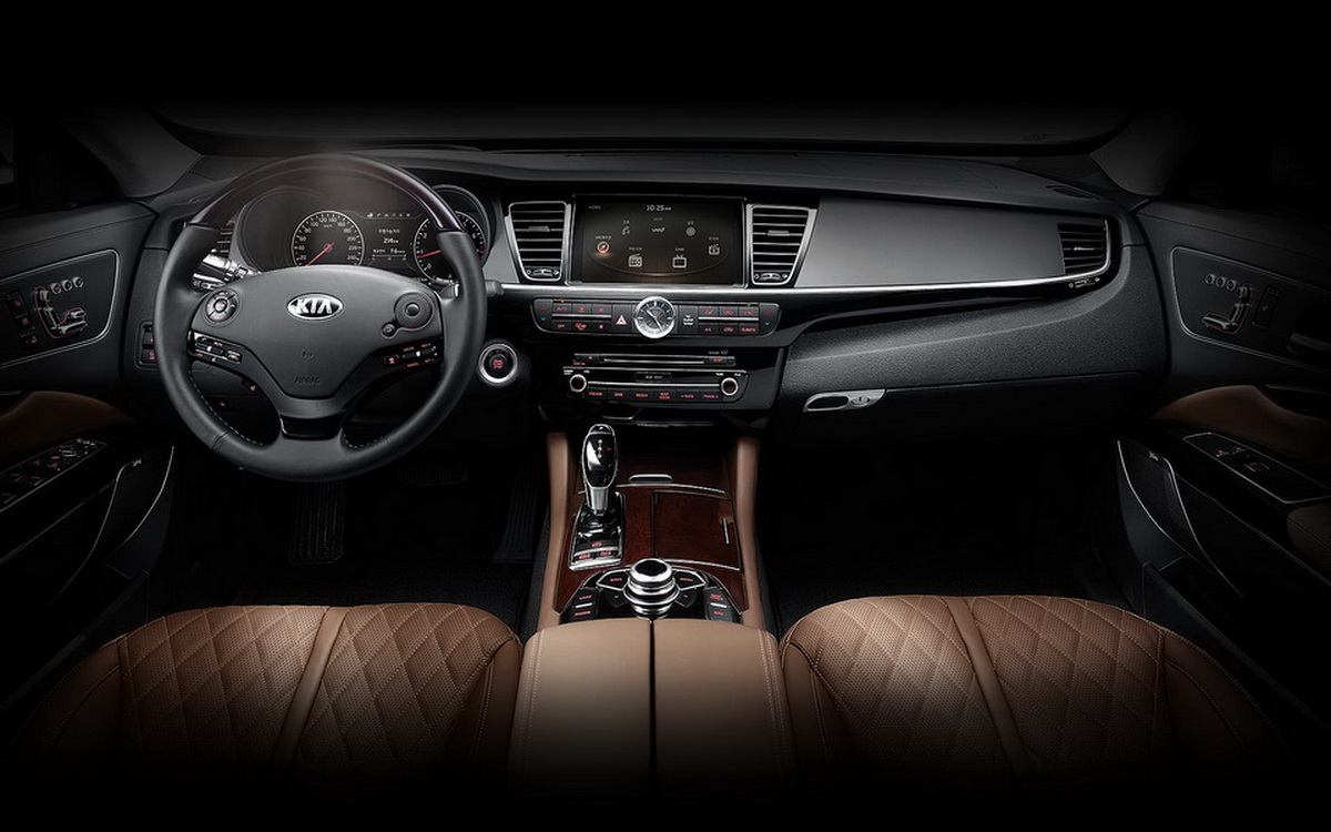 Kia K900 2016 ra mắt bản động cơ V6