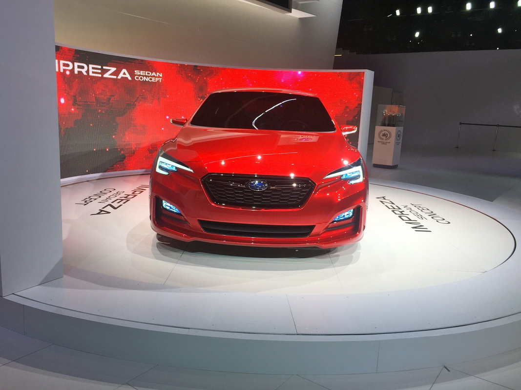 Subaru Impreza sedan concept Subaru Impreza sedan concept