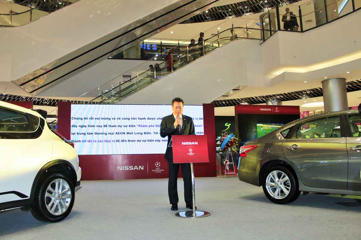 Sự kiện Nissan UEFA tại Việt Nam Sự kiện Nissan UEFA tại việt nam