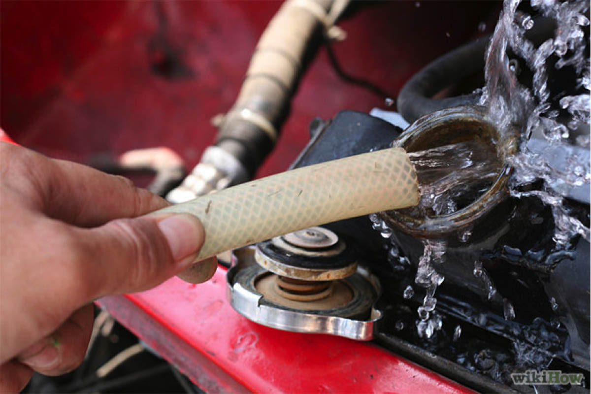 Autovina 07 Bổ sung nước làm mát bằng nước lã Autovina 07 Bổ sung nước làm mát bằng nước lã