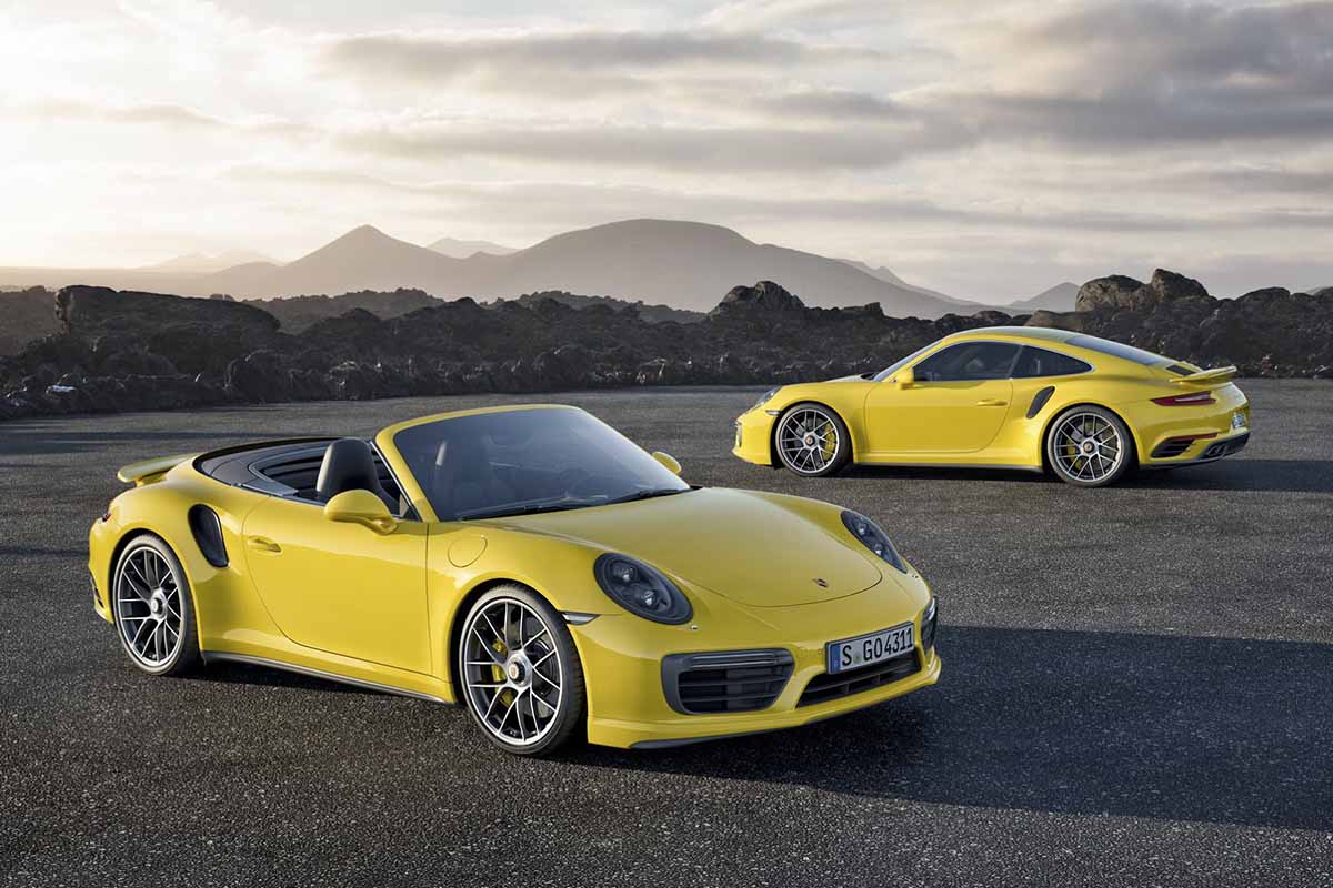 Bộ đôi xe Porsche 911 Turbo mới Bộ đôi xe Porsche 911 Turbo mới
