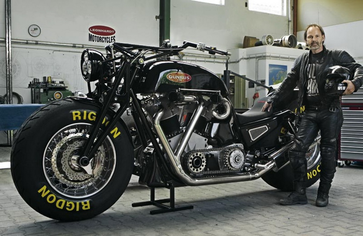 xe mô tô lớn nhất thế giới Gunbus 410 xe mô tô lớn nhất thế giới Gunbus 410