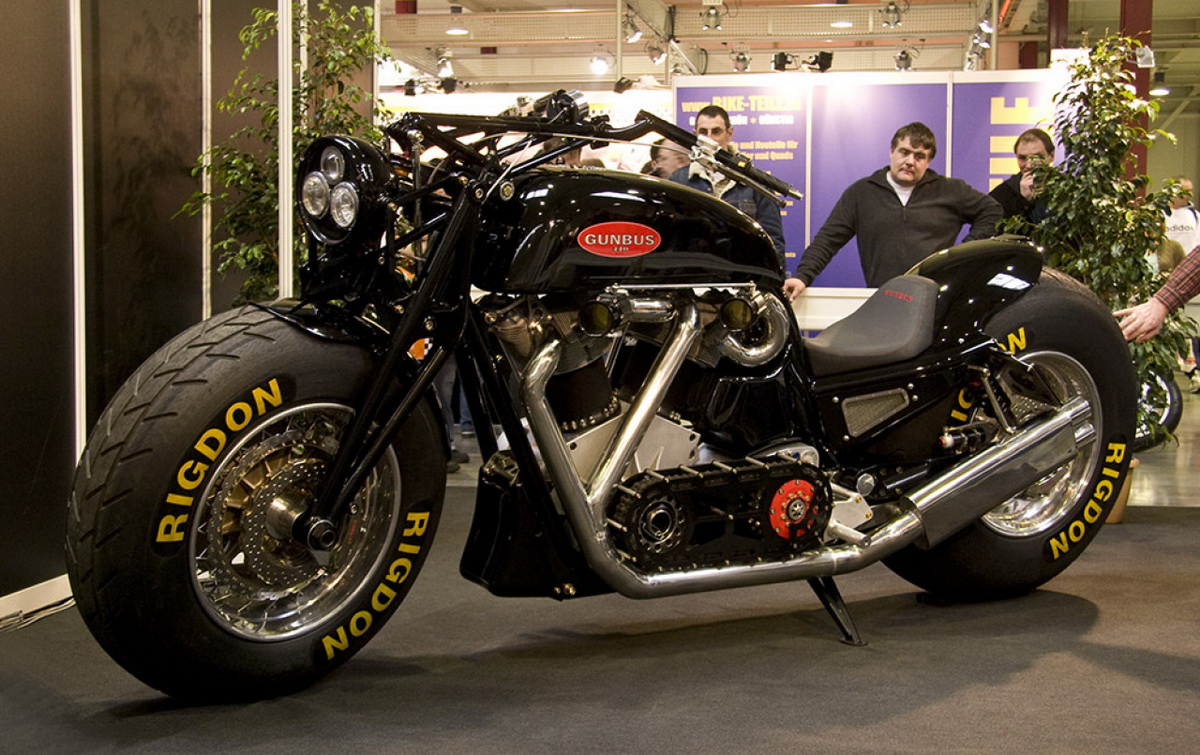 xe mô tô lớn nhất thế giới Gunbus 410 xe mô tô lớn nhất thế giới Gunbus 410