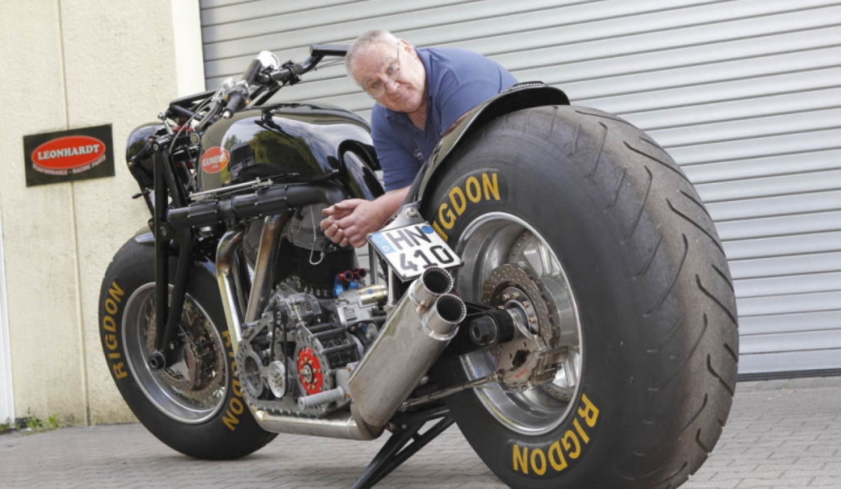 xe mô tô lớn nhất thế giới Gunbus 410 xe mô tô lớn nhất thế giới Gunbus 410