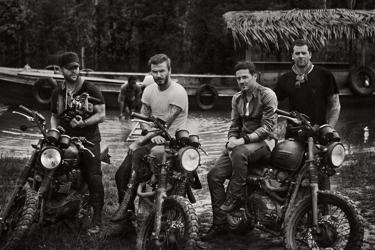 Dàn mô tô khủng của David Beckham Dàn mô tô khủng của David Beckham