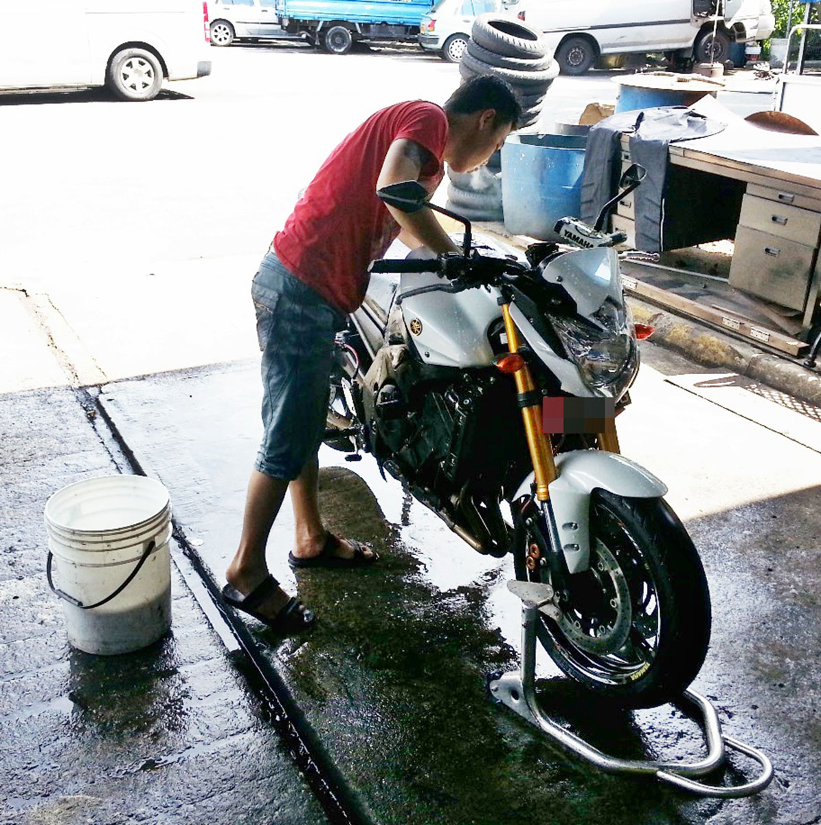 lưu ý khi rửa xe mô tô lưu ý khi rửa xe mô tô