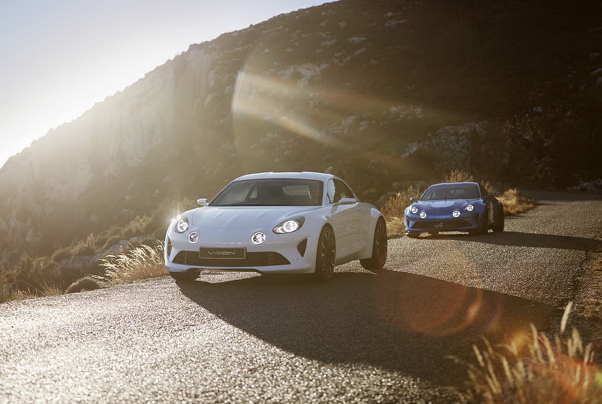 renault ra mắt Alpine Vision renault ra mắt Alpine Vision