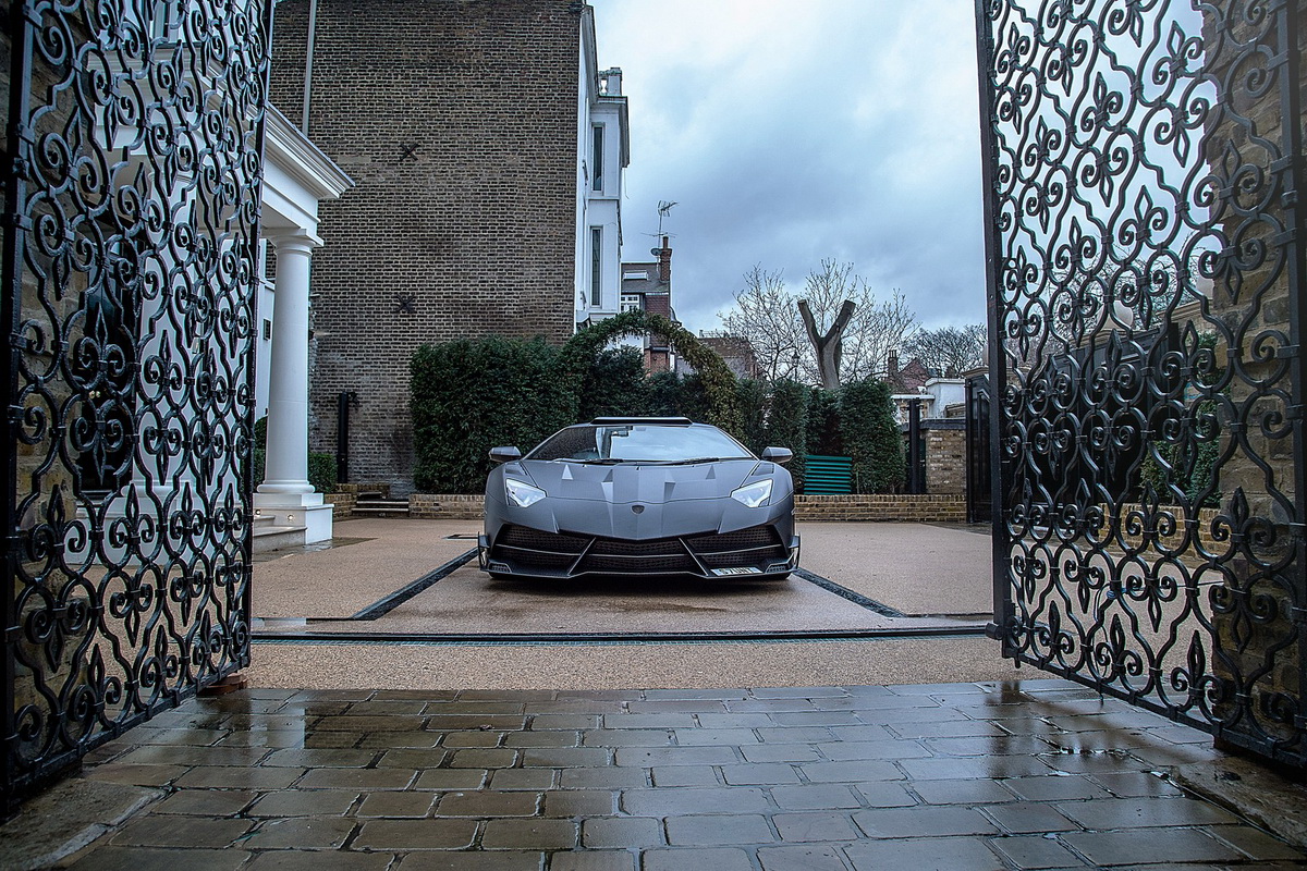 ảnh xe siêu xe lamborghini aventador SV JS 1 Edition