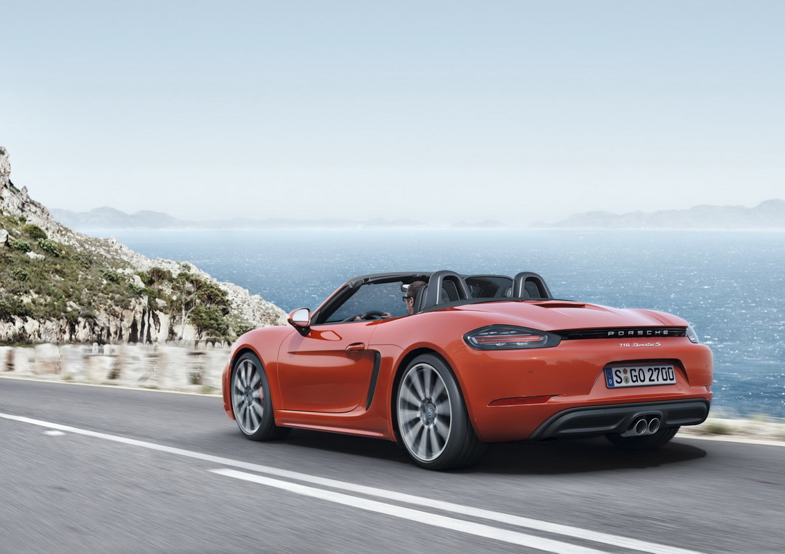 mẫu xe mới porsche 718 Boxster