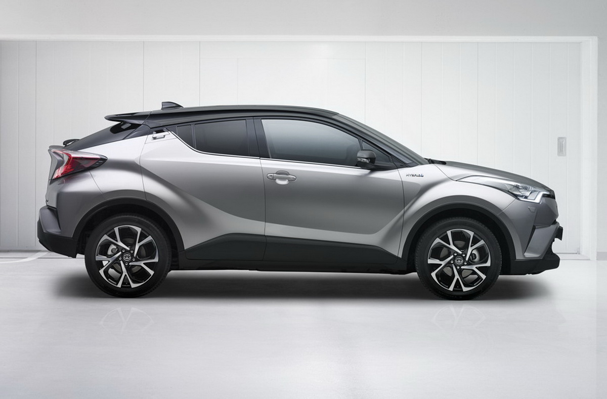 toyota c-hr 2017 thân xe toyota c-hr 2017