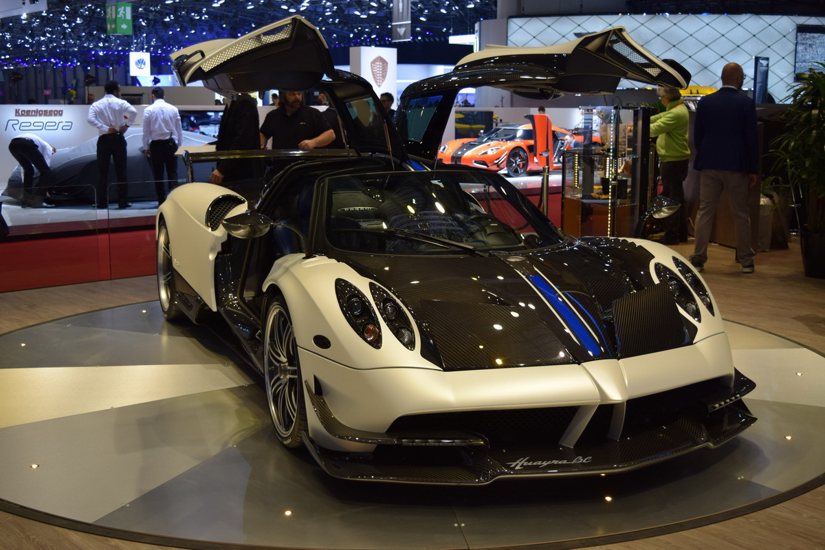 siêu xe Pagani Huayra BC siêu xe Pagani Huayra BC tại geneva motor show 2016