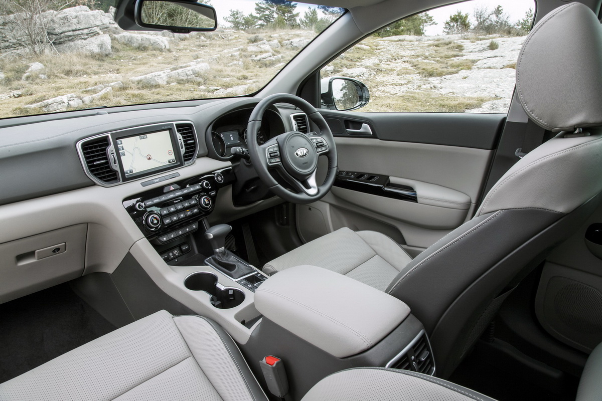 nội thất kia sportage 2016
