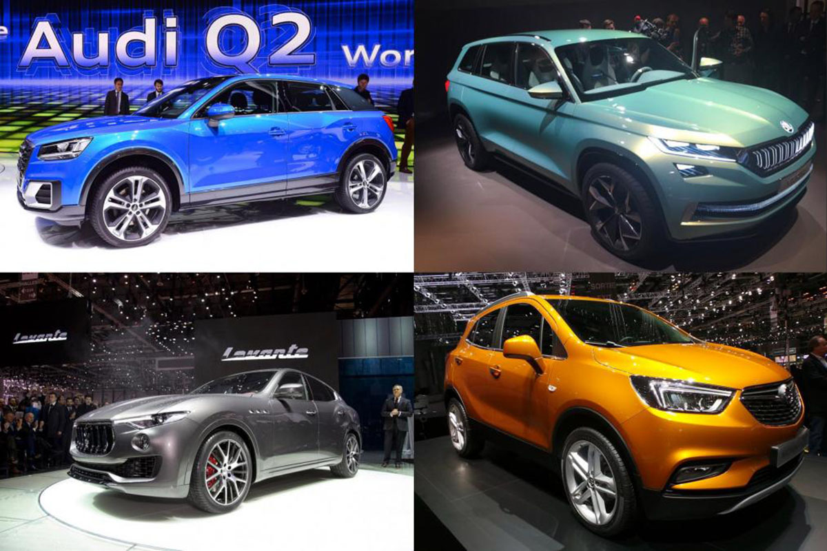 các dòng xe crossover